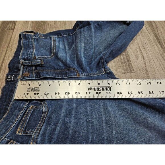 (3/$35) Gap Size 29 / 8 Regular Distressed Skinny Favorite Blue Jeans Jeggings - Picture 11 of 12